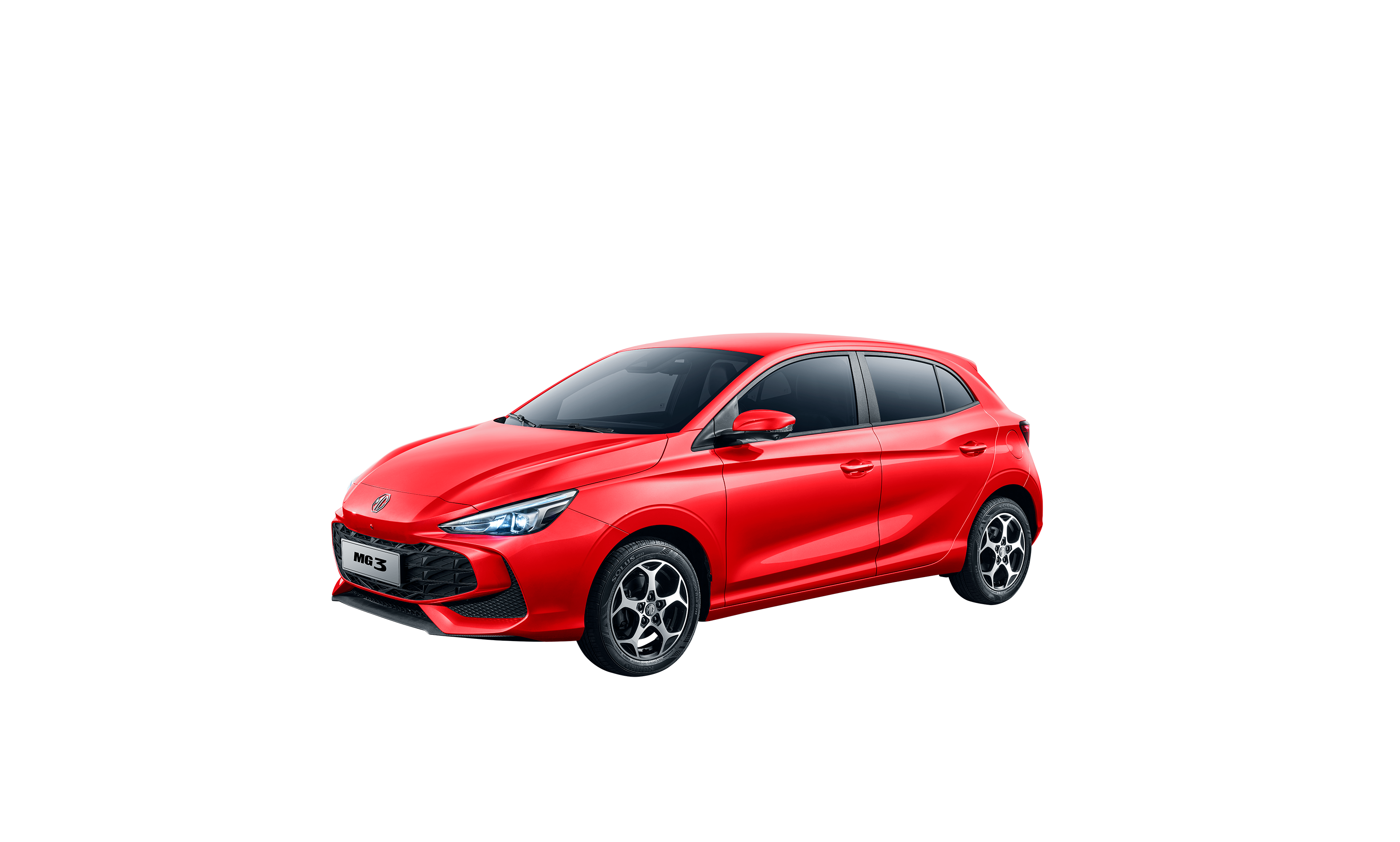MG 3 HEV Rojo