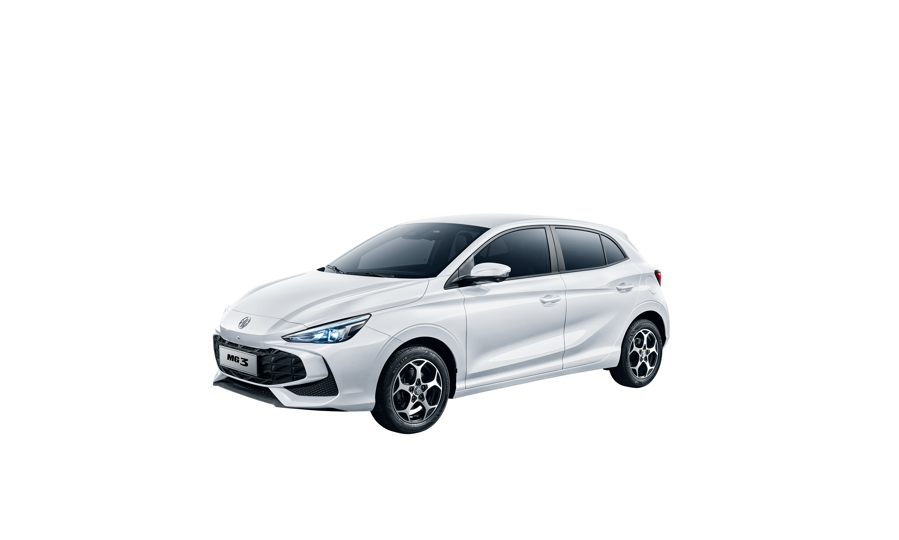 MG 3 HEV Blanco